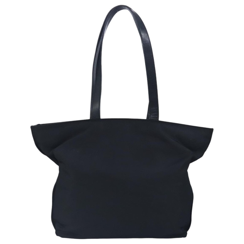GUCCI Tote Bag Canvas Leather Black Silver 019 2122 0523 Auth bs19400 - Picture 2 of 16